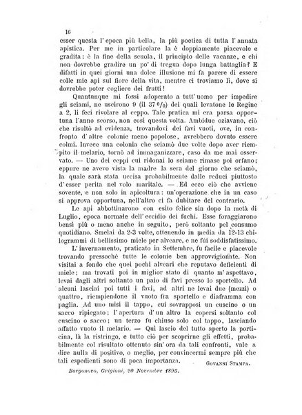 L'apicoltore giornale dell'Associazione centrale d'incoraggiamento per l'apicoltura in Italia