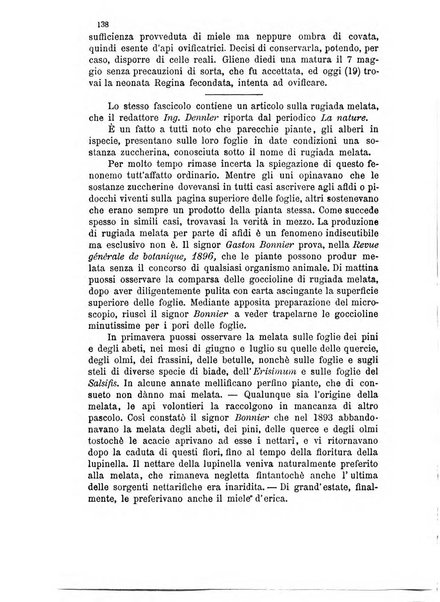 L'apicoltore giornale dell'Associazione centrale d'incoraggiamento per l'apicoltura in Italia