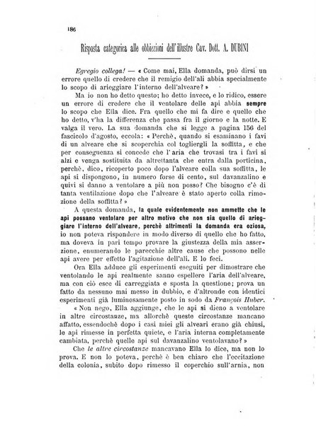 L'apicoltore giornale dell'Associazione centrale d'incoraggiamento per l'apicoltura in Italia