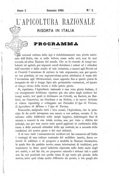 L' apicoltura razionale risorta in Italia