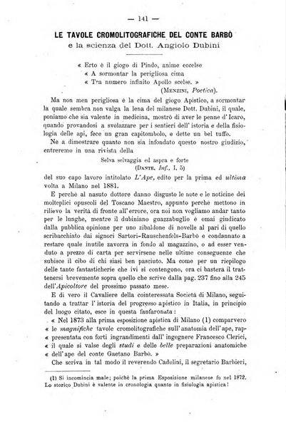 L' apicoltura razionale risorta in Italia