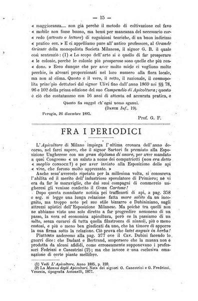 L' apicoltura razionale risorta in Italia