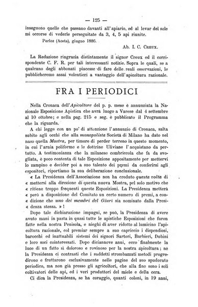 L' apicoltura razionale risorta in Italia