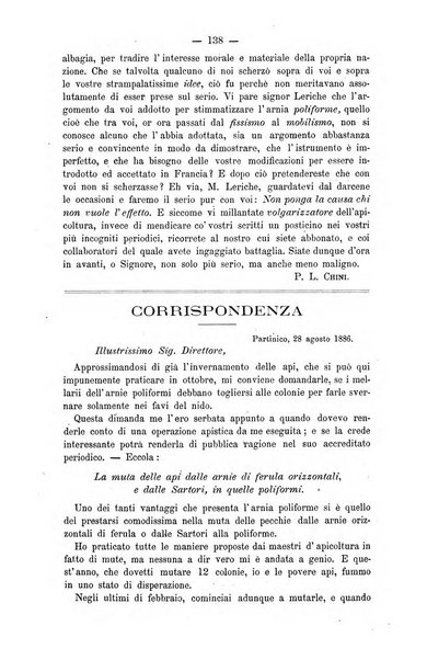 L' apicoltura razionale risorta in Italia