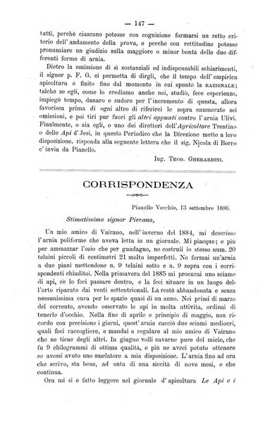 L' apicoltura razionale risorta in Italia