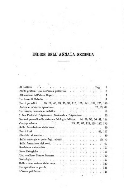 L' apicoltura razionale risorta in Italia