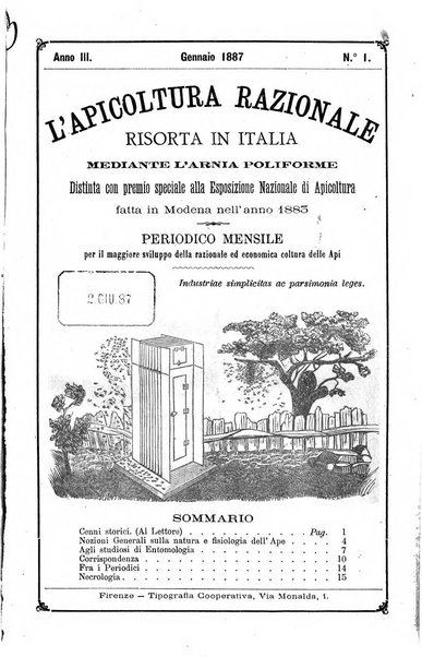 L' apicoltura razionale risorta in Italia