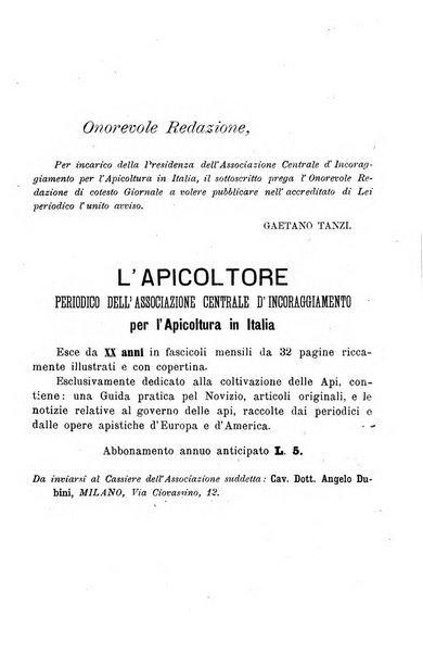 L' apicoltura razionale risorta in Italia