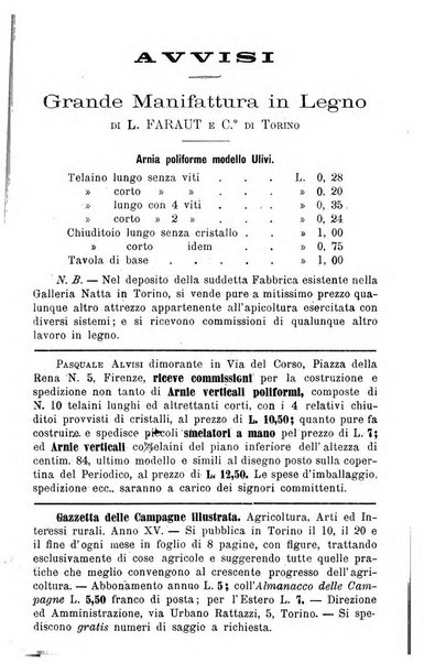 L' apicoltura razionale risorta in Italia