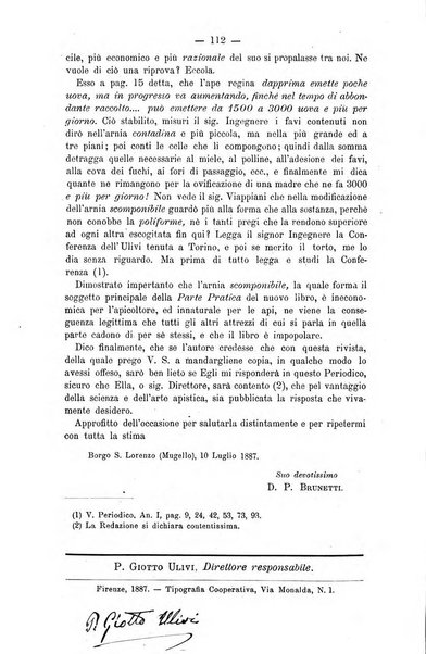 L' apicoltura razionale risorta in Italia