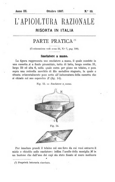 L' apicoltura razionale risorta in Italia