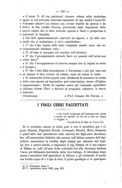 L' apicoltura razionale risorta in Italia