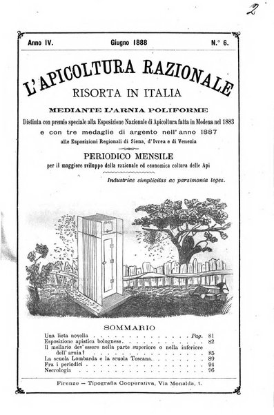 L' apicoltura razionale risorta in Italia