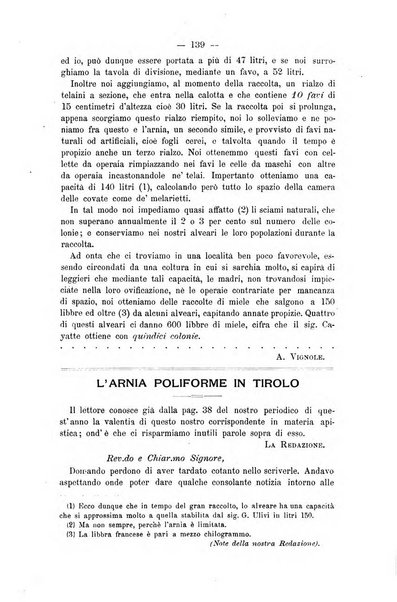 L' apicoltura razionale risorta in Italia