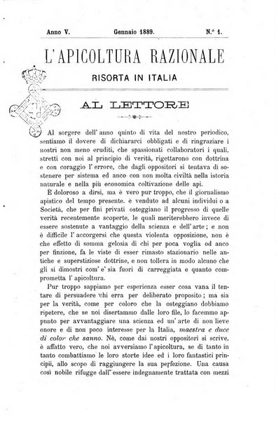 L' apicoltura razionale risorta in Italia