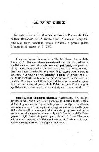 L' apicoltura razionale risorta in Italia