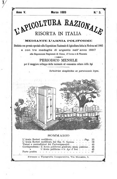 L' apicoltura razionale risorta in Italia