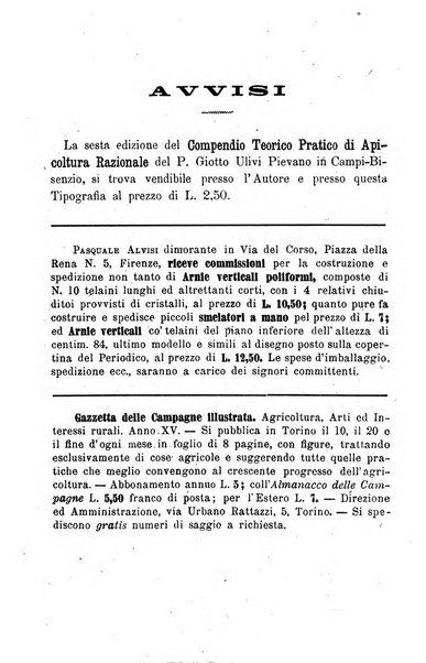 L' apicoltura razionale risorta in Italia