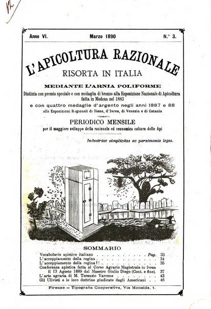 L' apicoltura razionale risorta in Italia