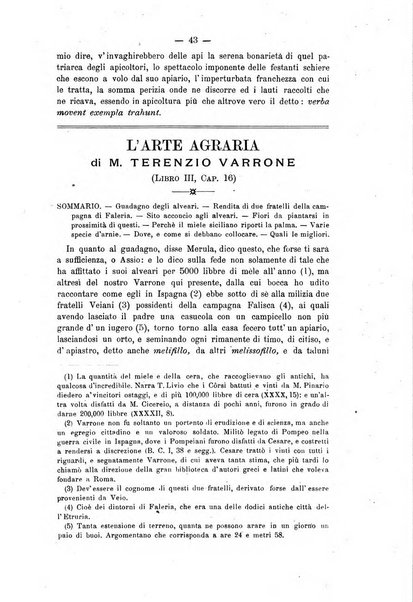 L' apicoltura razionale risorta in Italia