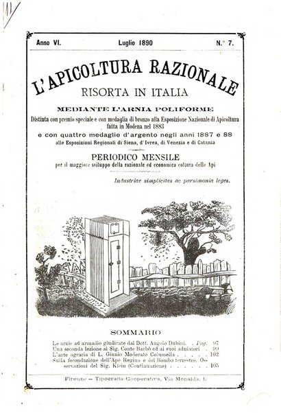 L' apicoltura razionale risorta in Italia