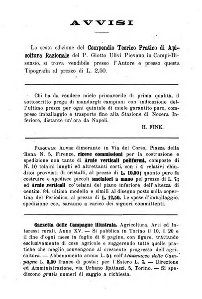 L' apicoltura razionale risorta in Italia