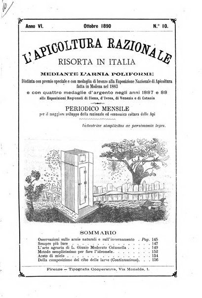 L' apicoltura razionale risorta in Italia