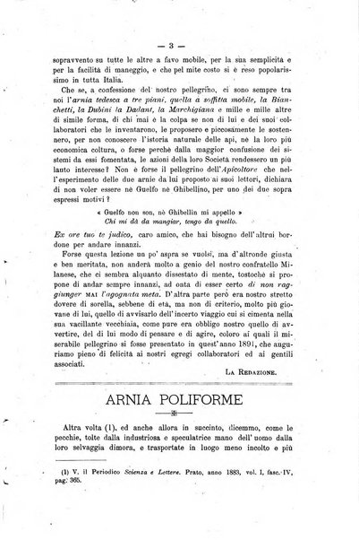 L' apicoltura razionale risorta in Italia