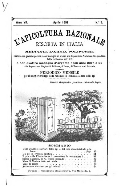 L' apicoltura razionale risorta in Italia