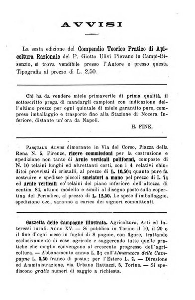 L' apicoltura razionale risorta in Italia