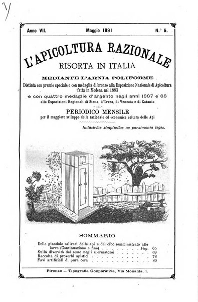 L' apicoltura razionale risorta in Italia