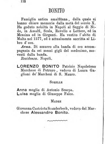 L'araldo almanacco nobiliare del napoletano