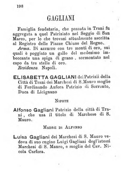 L'araldo almanacco nobiliare del napoletano