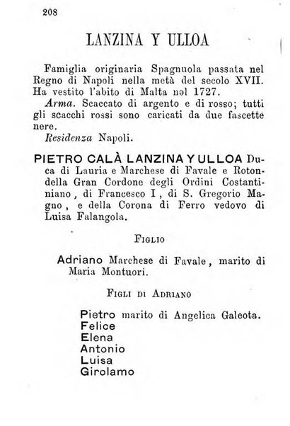 L'araldo almanacco nobiliare del napoletano