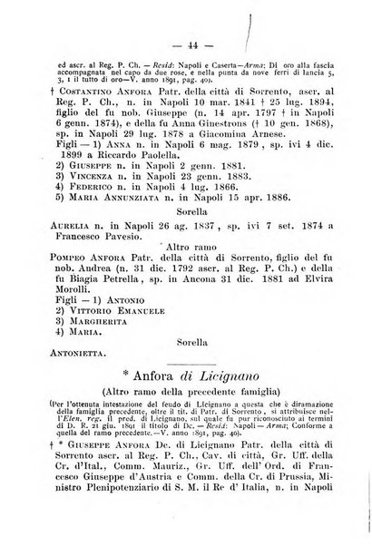 L'araldo almanacco nobiliare del napoletano