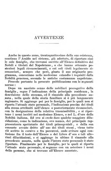 L'araldo almanacco nobiliare del napoletano