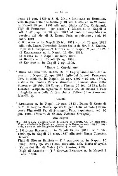 L'araldo almanacco nobiliare del napoletano