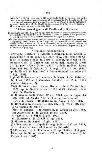 L'araldo almanacco nobiliare del napoletano