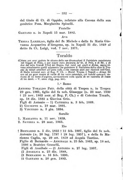 L'araldo almanacco nobiliare del napoletano