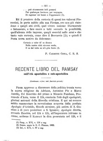 L'Arcadia periodico mensile di scienze, lettere ed arti