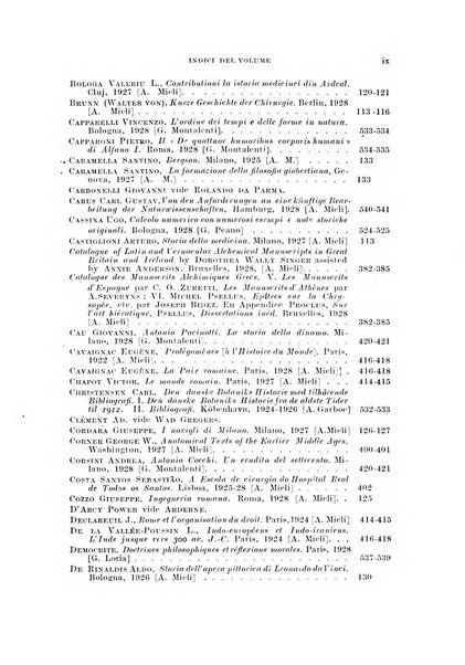 Archeion archivio di storia della scienza