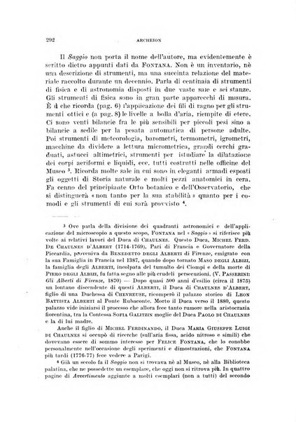 Archeion archivio di storia della scienza