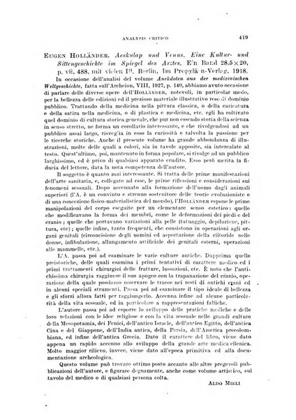 Archeion archivio di storia della scienza