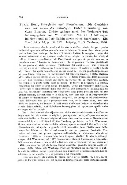 Archeion archivio di storia della scienza