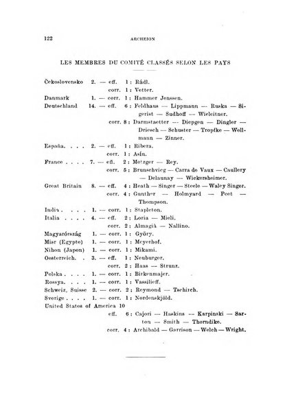 Archeion archivio di storia della scienza