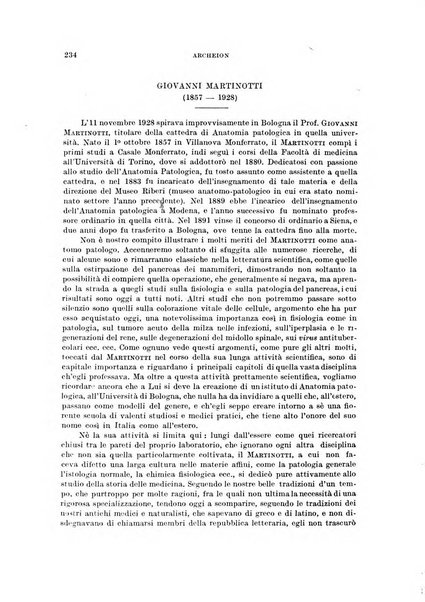 Archeion archivio di storia della scienza