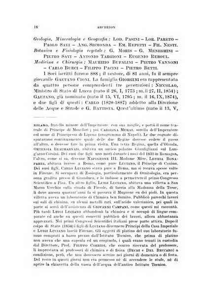 Archeion archivio di storia della scienza