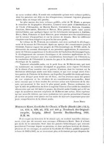 Archeion archivio di storia della scienza