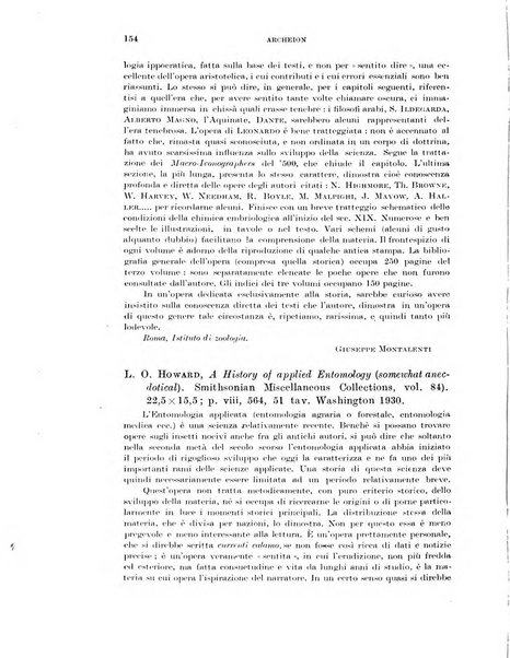 Archeion archivio di storia della scienza