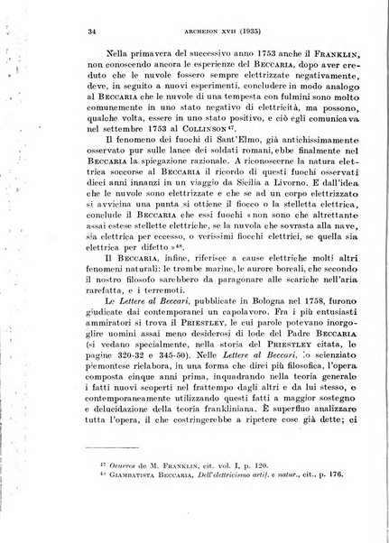 Archeion archivio di storia della scienza